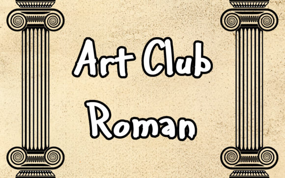 Art Club Roman: A Handwritten Font for Creative Projects