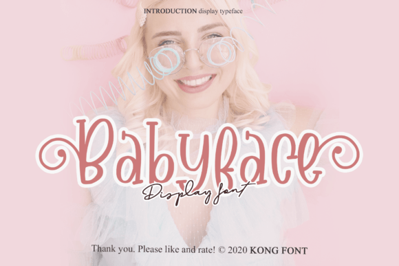 Babyface: A Modern Handwritten Script for Creative Projects