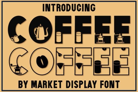 Discover the Playful Charm of the Coffee Font
