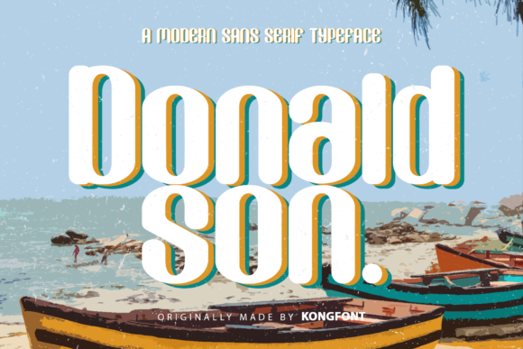 Donaldson: A Modern and Playful Script Font