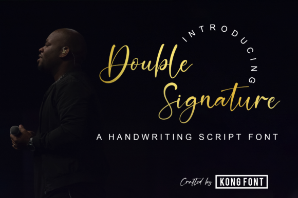 Double Signature: A Playful Handwritten Script Font
