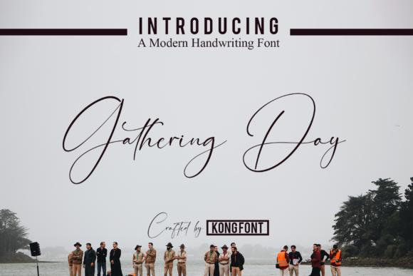 Gathering Day: A Playful Script Font for Modern Designers