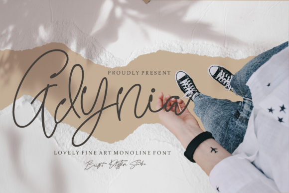 Gdynia: A Sweet, Asymmetrical Handwritten Font