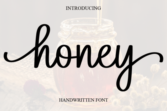 Honey: A Sweet Handwritten Font for Elegant Designs