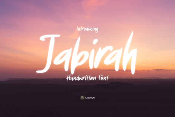 Jabirah: A Bold Script Font for Modern Design