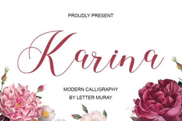 Karina: An Incredibly Unique Handwritten Font