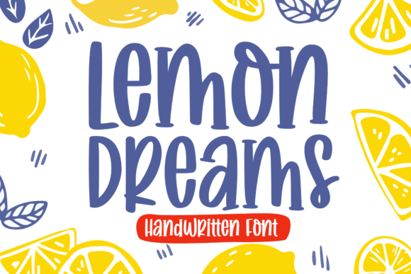 Lemon Dreams: A Charming Handwritten Font for Your Projects