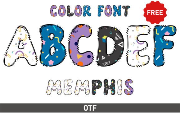 Memphis: A Playful Font for Creative Design Projects