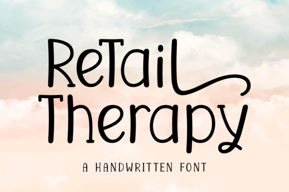 Retail Therapy: Elegant Handwritten Font for Creative Projects