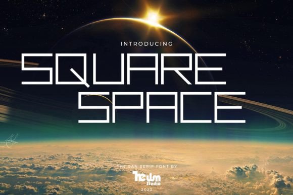 Square Space: A Futuristic Sans Serif for Modern Design