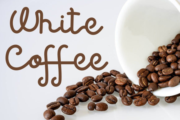 White Coffee: A Whimsical Script for Creative Designs
